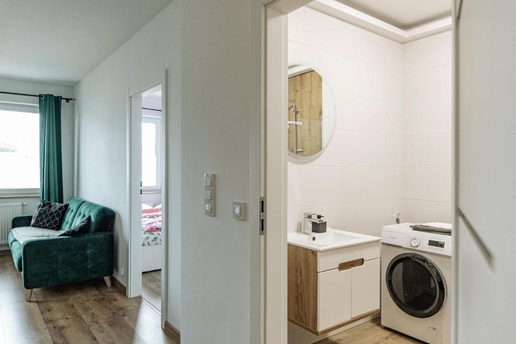 Χώρος καθιστικού στο Apartment Moderna