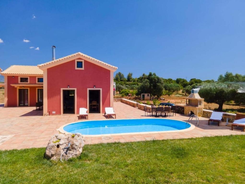 Πισίνα στο ή κοντά στο Villa Ostria