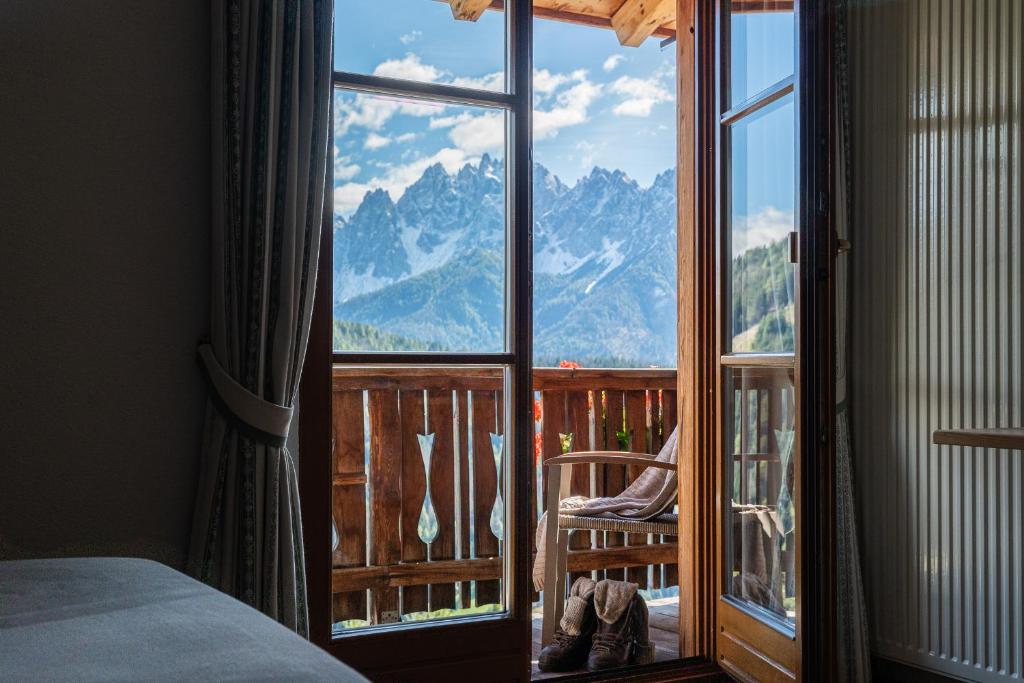 Nespecifikovaný výhled na hory nebo výhled na hory při pohledu z bed and breakfast