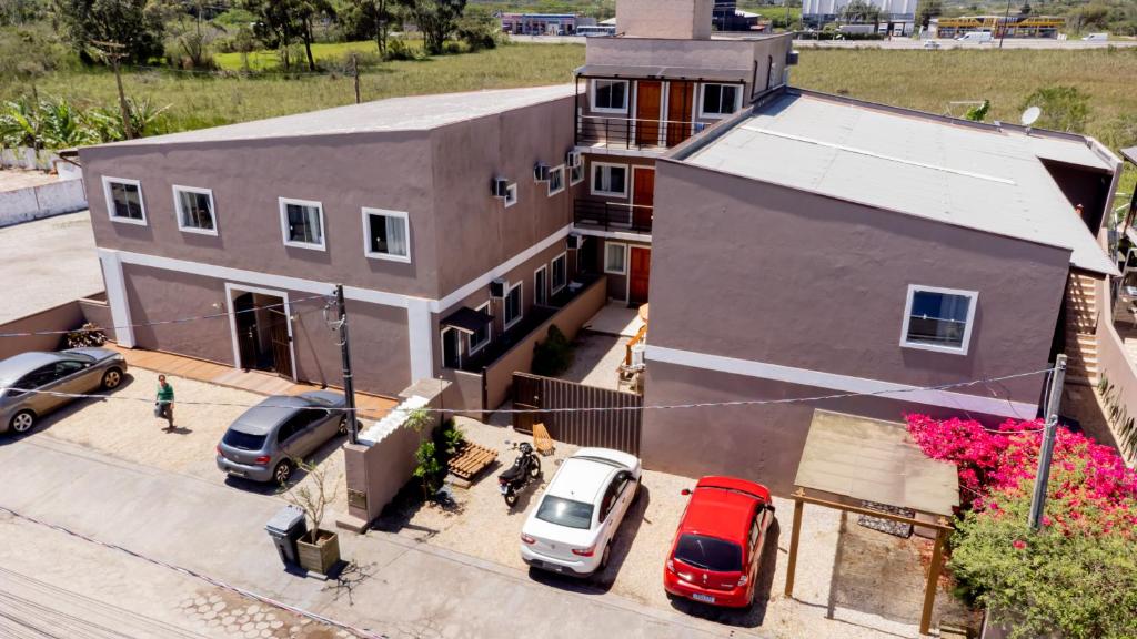 Το κτήριο όπου στεγάζεται  ο ξενώνας