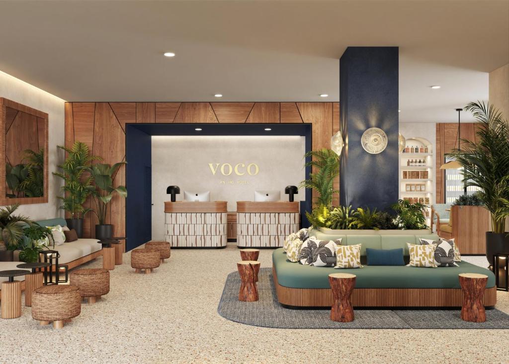 Khu vực ghế ngồi tại voco Surfside Aruba by IHG