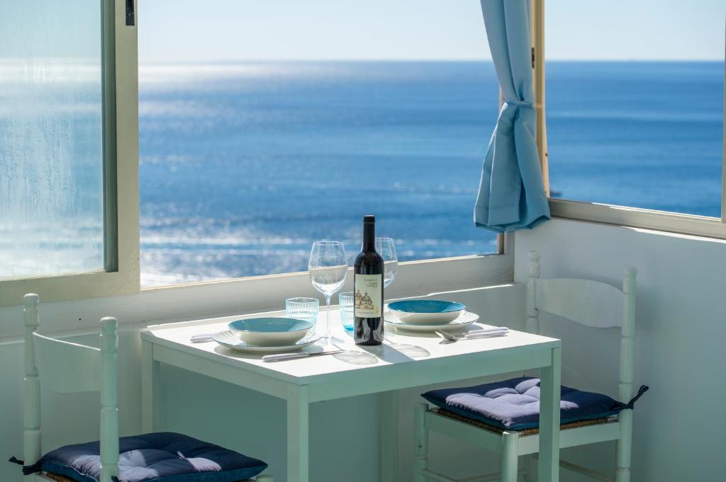 En generel havudsigt eller havudsigten taget fra lejligheden