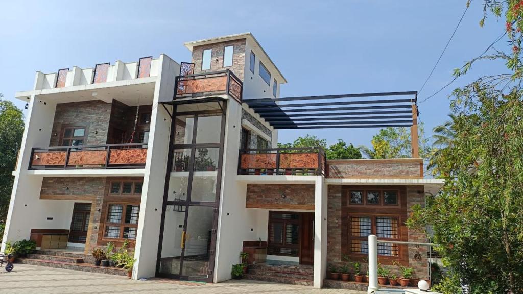 Budova, kde se apartmán nachází