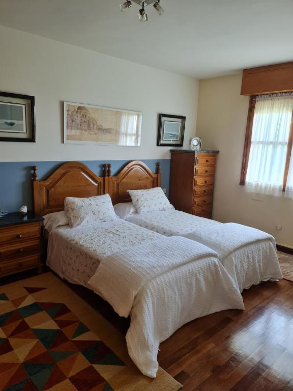 Postel nebo postele na pokoji v ubytování Vistas al mar