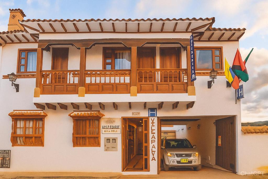 Budova, kde se hotel nachází