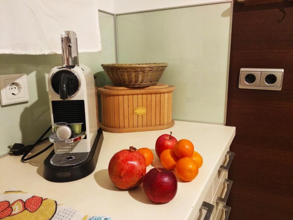 Η κουζίνα ή μικρή κουζίνα στο Mariahilf Best Location Apartment