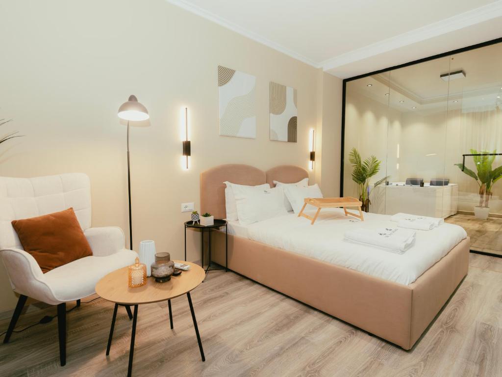 Fotografie z fotogalerie ubytování Luxury Apartment with Hot Tub - THE NEST v destinaci Tirana