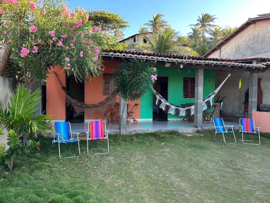 Vườn quanh Chalé brisa do mar