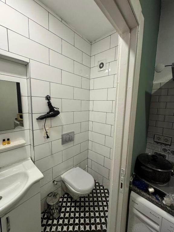 Et badeværelse på Veva Flats