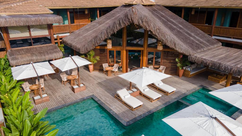 Bazén v ubytování Aketá Hotel Boutique nebo v jeho okolí