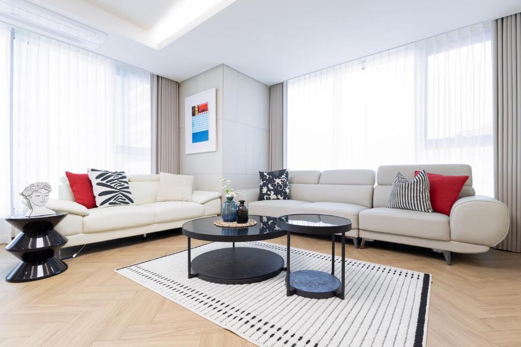 Brown Suites Busan Station - Grand Suite Mit Blick Auf Den Jachthafen A