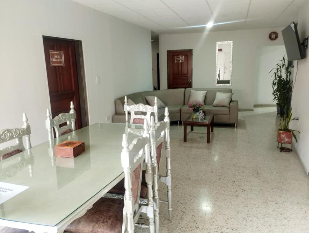 Posezení v ubytování Hostal, casa Jaramillo