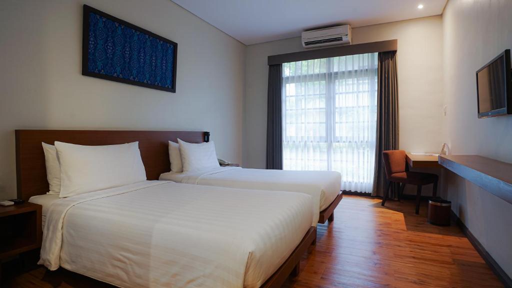 Grand Whiz Hotel Nusa Dua Bali - Deluxe Tweepersoonskamer Met 2 Aparte Bedden