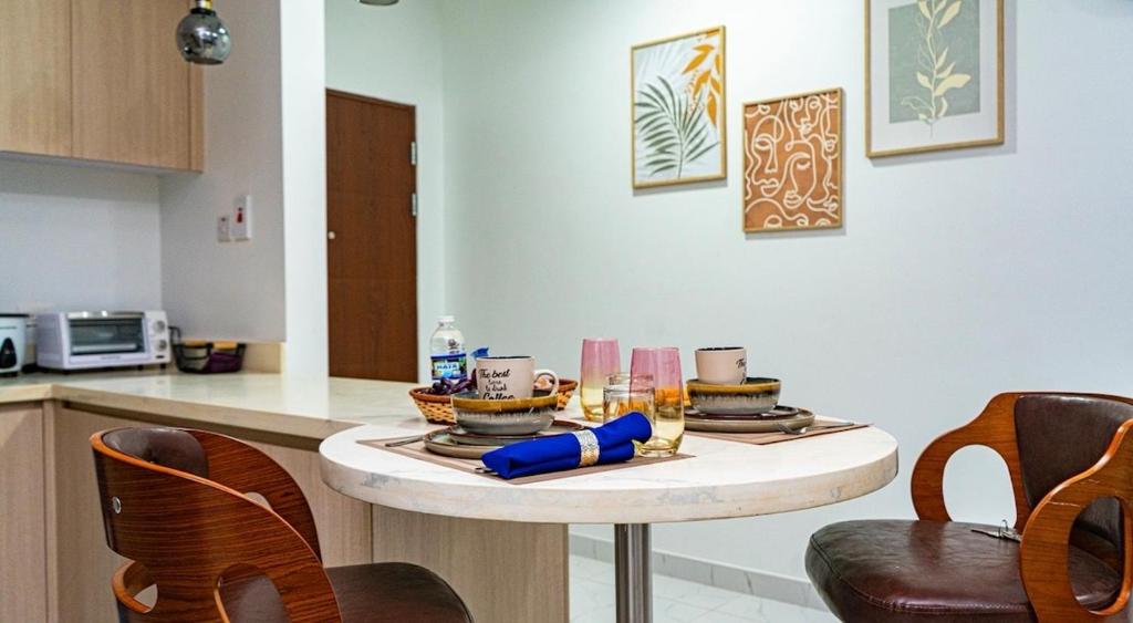 Una cocina o cocineta en Apartment in Kingston at Sunnyshade