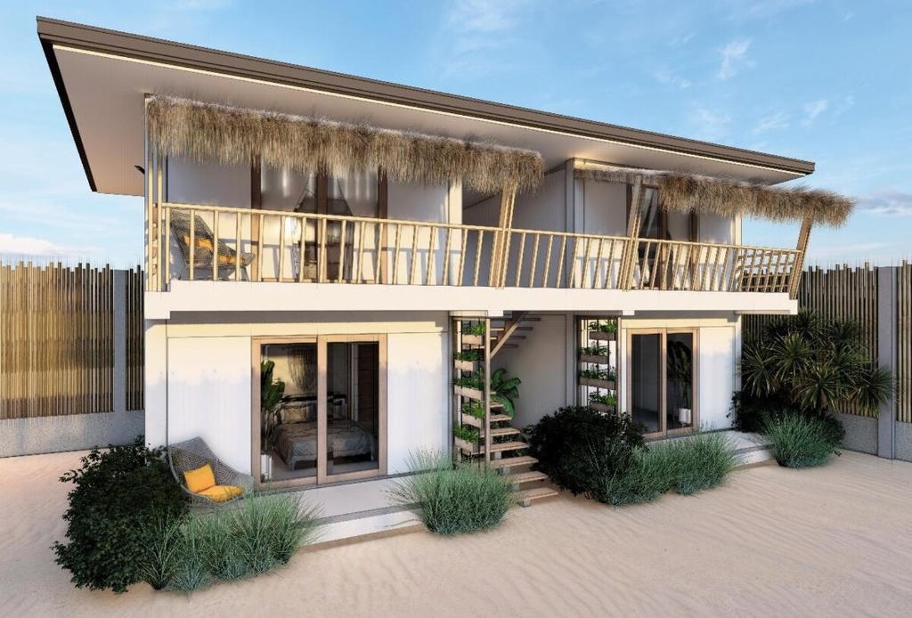 Bygningen som lejligheden ligger i