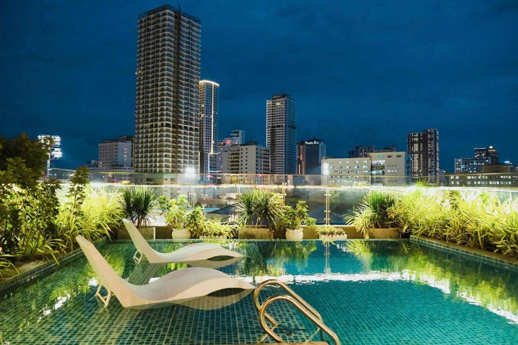 Swimmingpoolen hos eller tæt på Em Oi Boutique Hotel