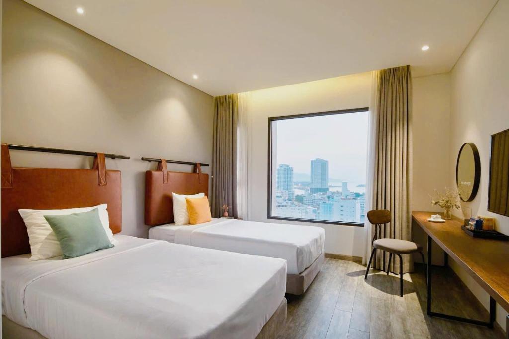 Phòng Superior 2 Giường Đơn Nhìn Ra Biển