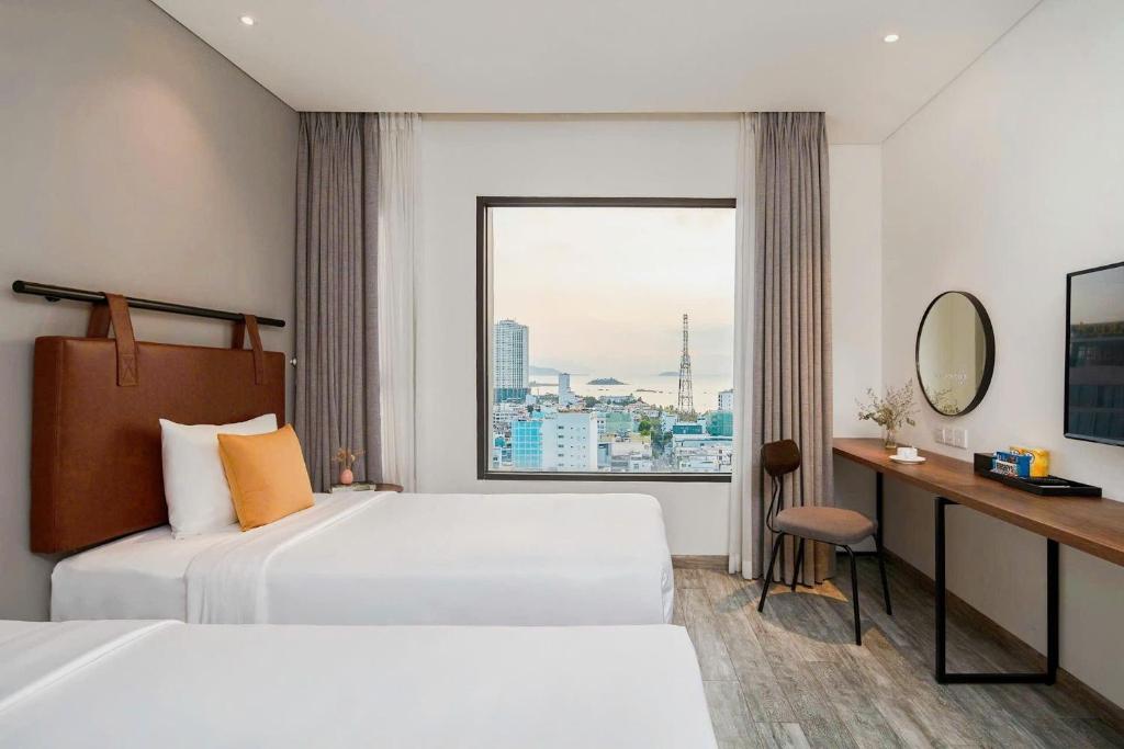 Phòng Superior 2 Giường Đơn Nhìn Ra Biển