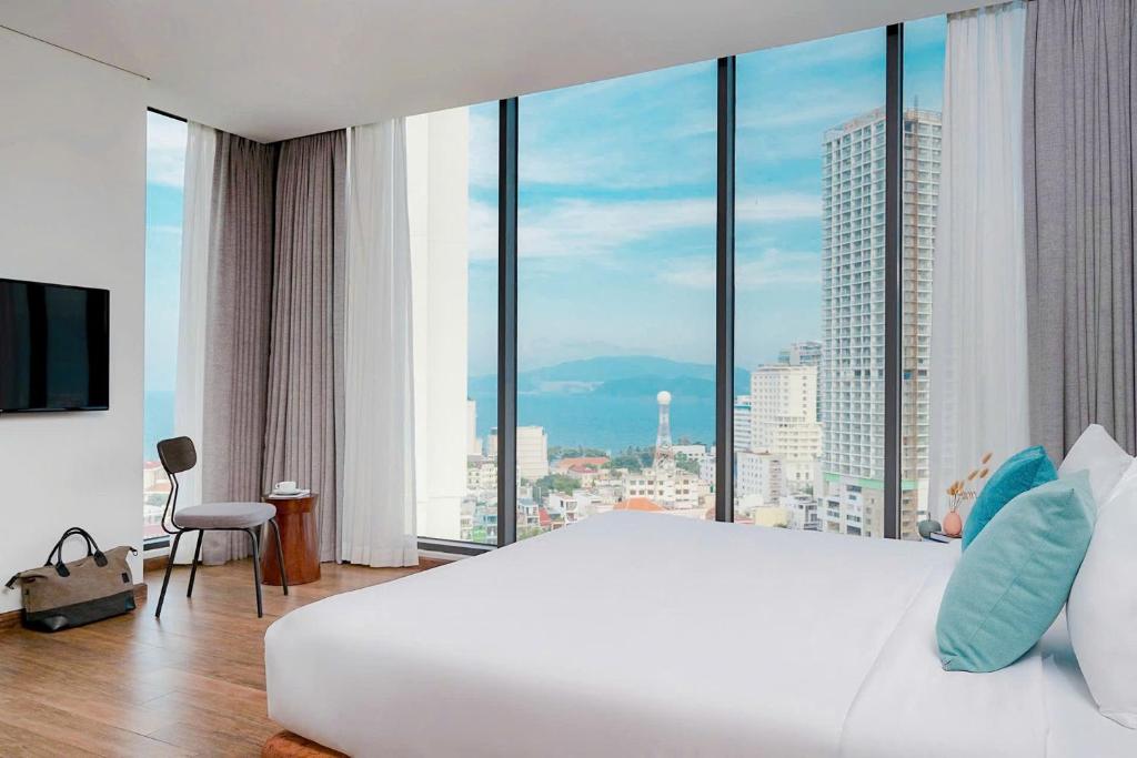 Phòng Premier Giường Đôi Nhìn Ra Biển