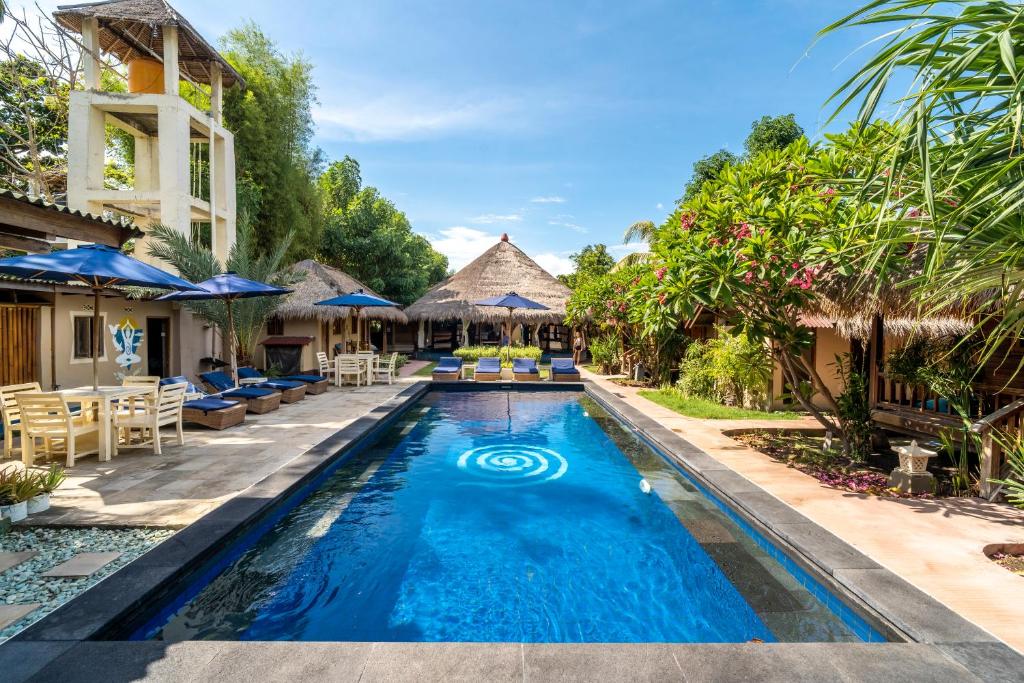 Swimmingpoolen hos eller tæt på Volcano View Villa sleeps x 4