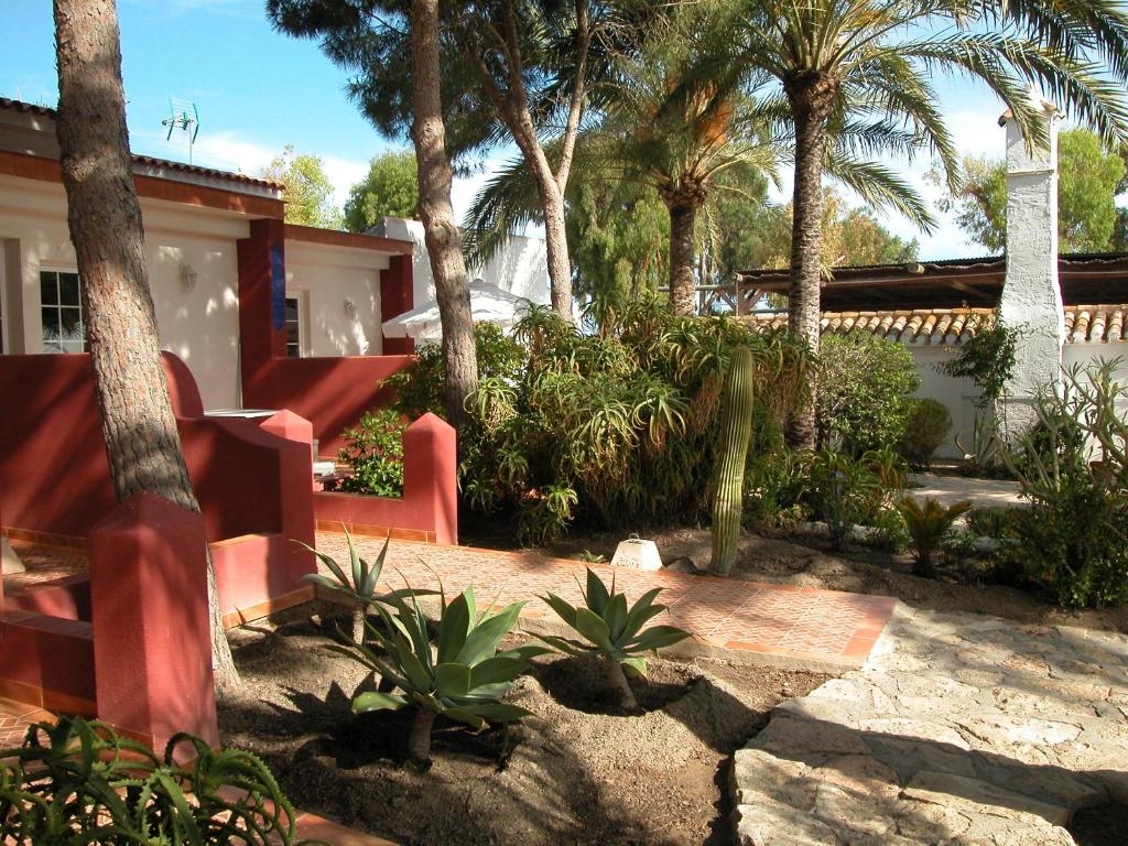 Zahrada ubytování Apartamentos Oasis de las Palmeras
