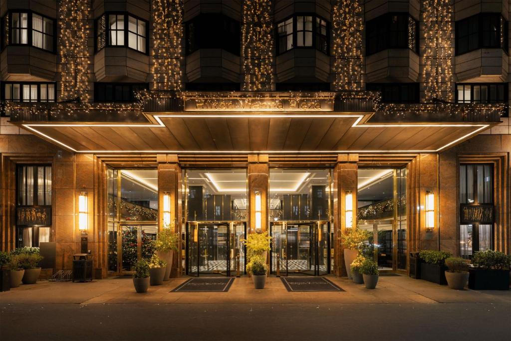 Exteriér nebo vchod ubytování Hilton Vienna Plaza
