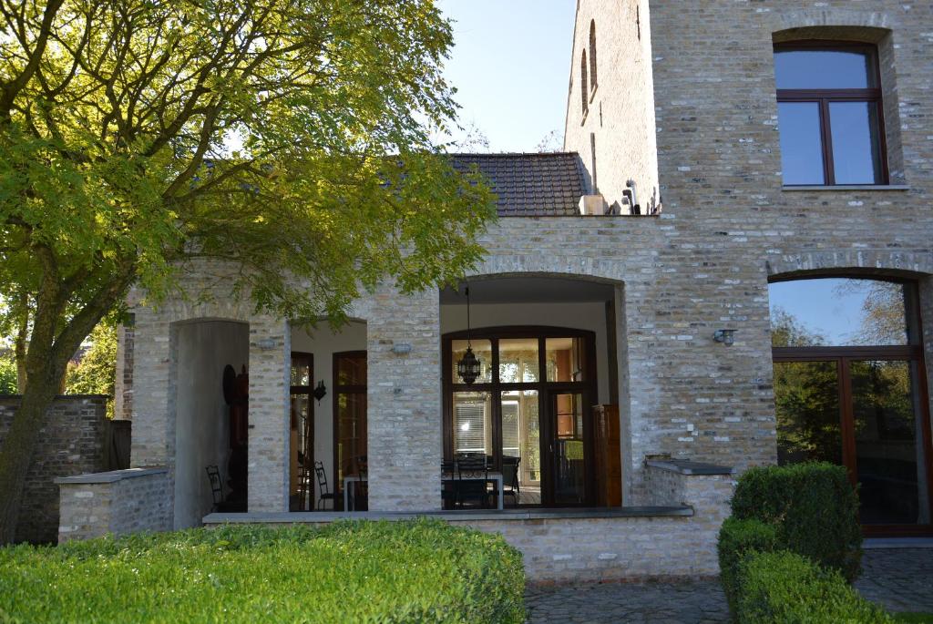 Zahrada ubytování Villa Ghysbrecht