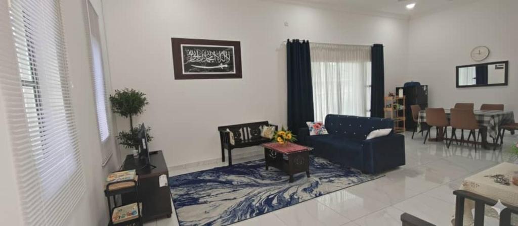 Χώρος καθιστικού στο D'Laman Homestay