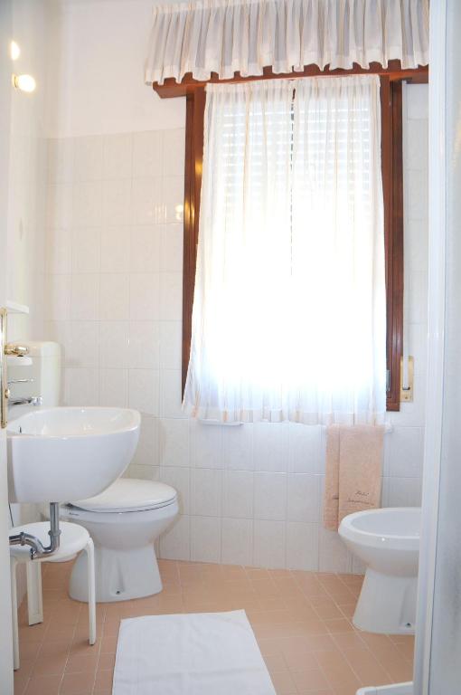 Koupelna v ubytování Hotel Giacomazzo