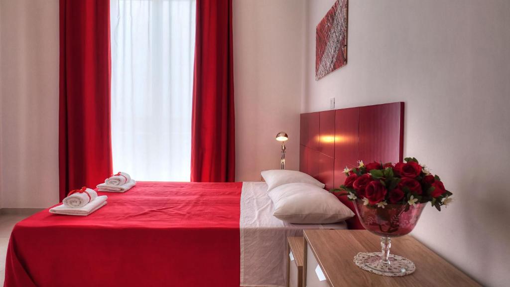 Postel nebo postele na pokoji v ubytování Dall'Architetto
