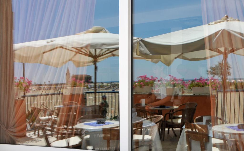 Balkón nebo terasa v ubytování Hotel Giacomazzo