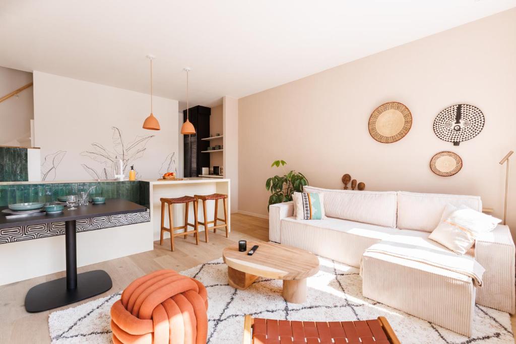 Posezení v ubytování L Ecrin d Ailleurs