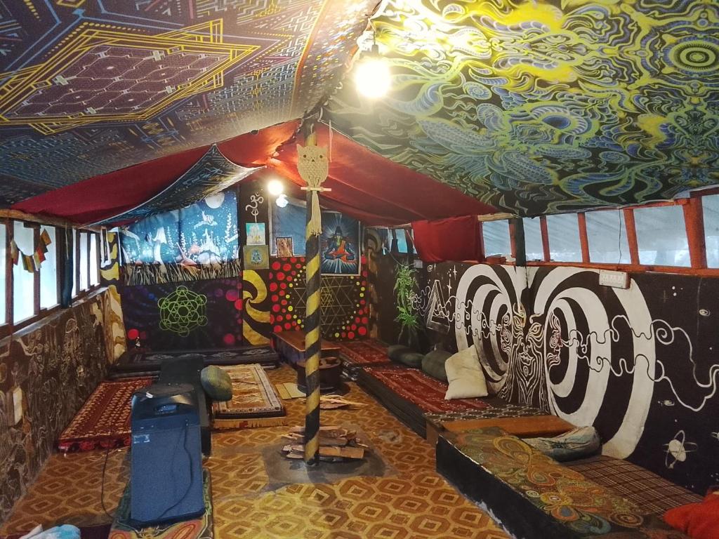 Fitnesscentret og/eller fitnessfaciliteterne på Apple garden cafe and stay