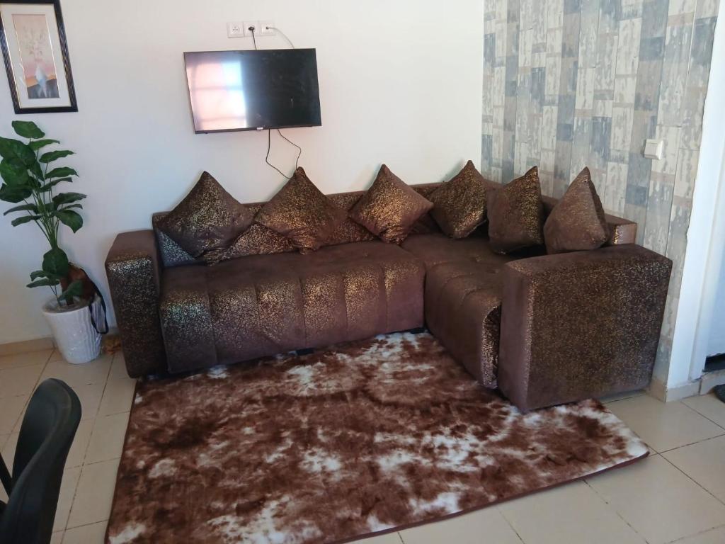 Гостиная зона в maison Halima