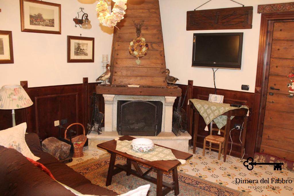 Μια τηλεόραση ή/και κέντρο ψυχαγωγίας στο Dimora Del Fabbro