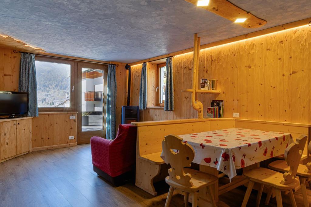 TV a/nebo společenská místnost v ubytování Villa Maria