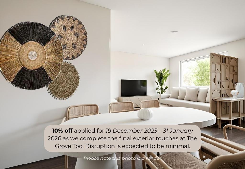 Una televisión o centro de entretenimiento en #40 Villa Solace at The Grove Too