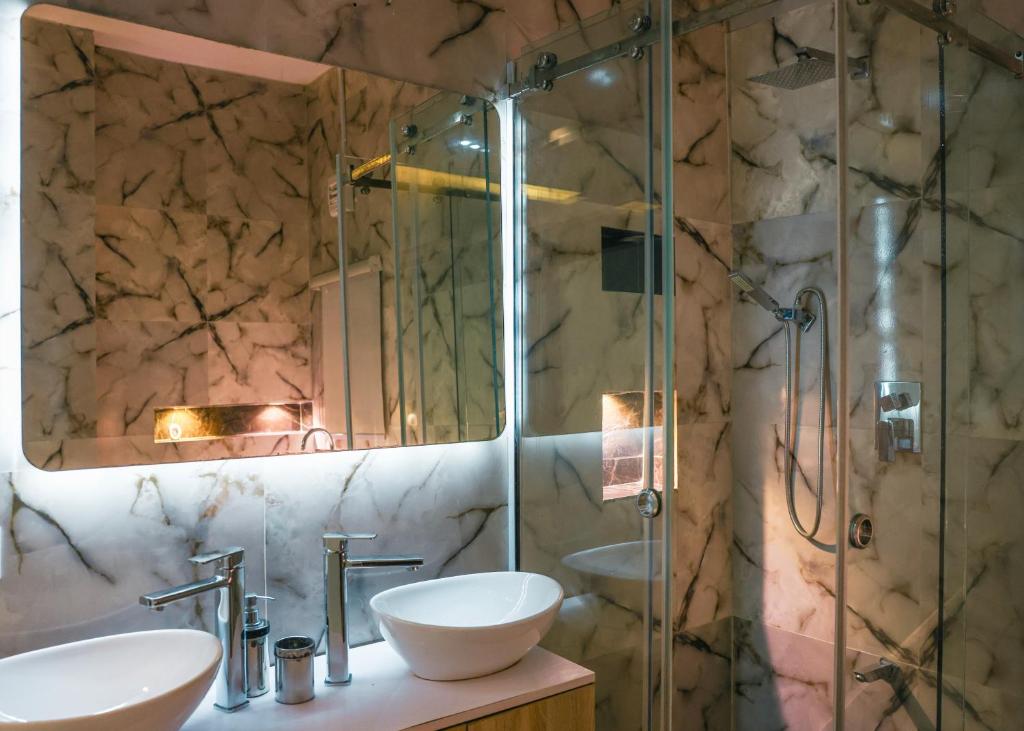 Koupelna v ubytování Walton Park