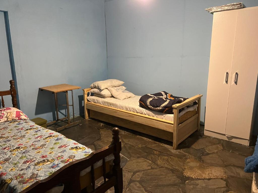 Postel nebo postele na pokoji v ubytování Casa en costa azul Canelones