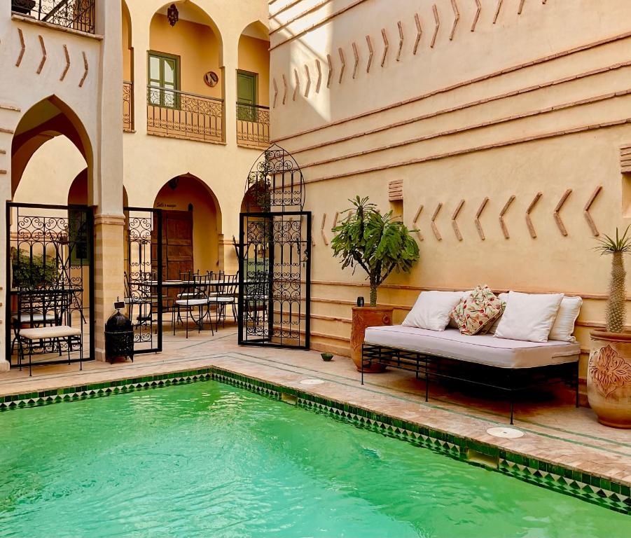 Πισίνα στο ή κοντά στο Riad Dar El Hana