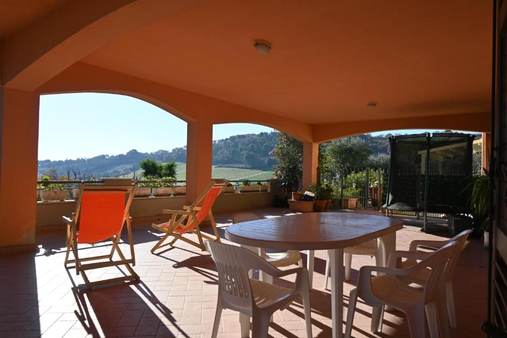 Naturlandskabet i nærheden af lejligheden