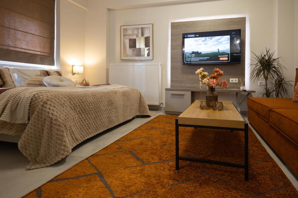 Postel nebo postele na pokoji v ubytování SIGMA - Signature Living by Optimum Link