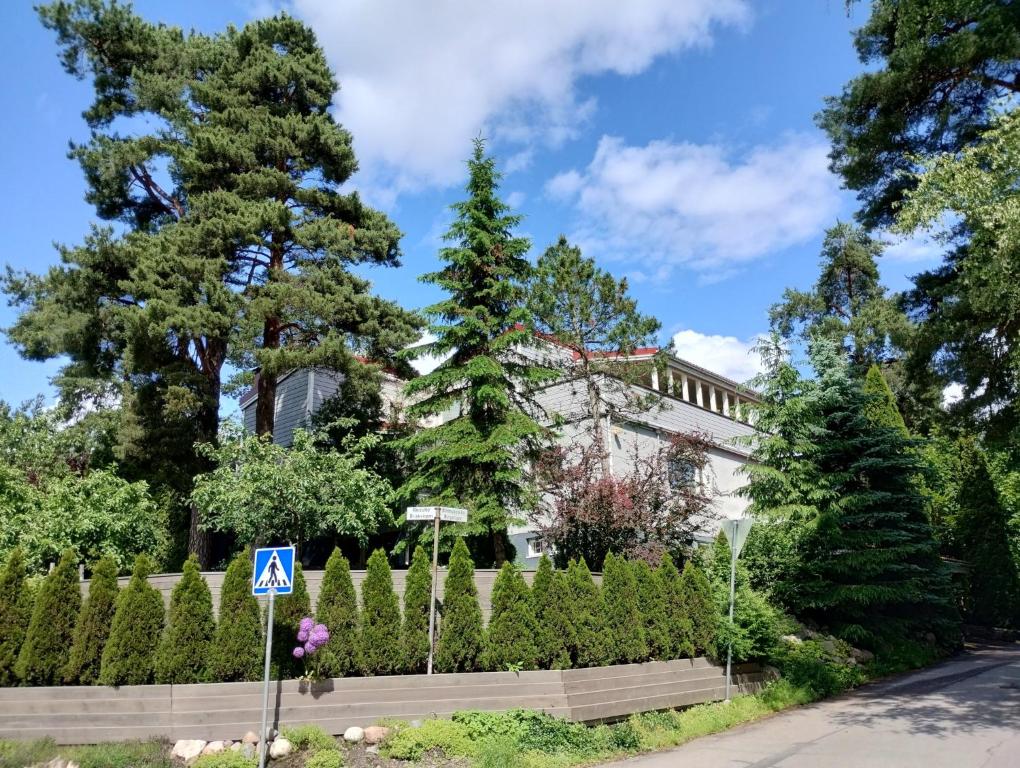 En have udenfor Huone lintukodossa