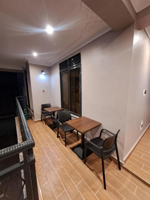 Posezení v ubytování Ritz Motel