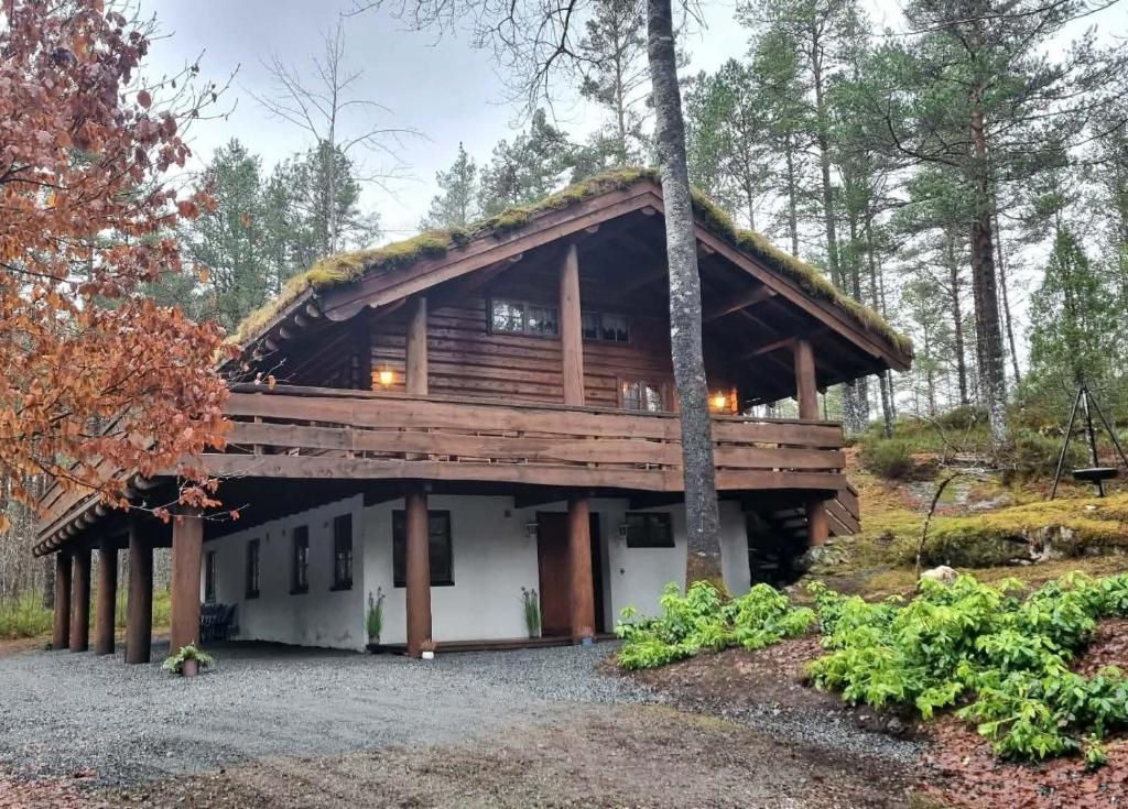 Bygningen som villaen ligger i