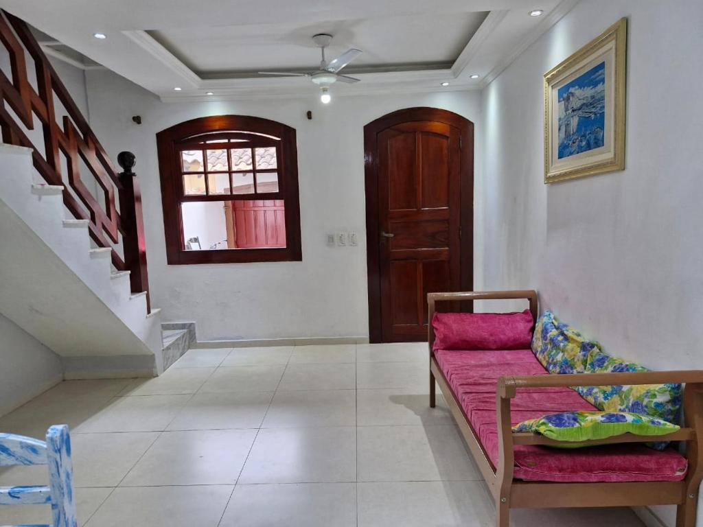 Χώρος καθιστικού στο Casa do cabore