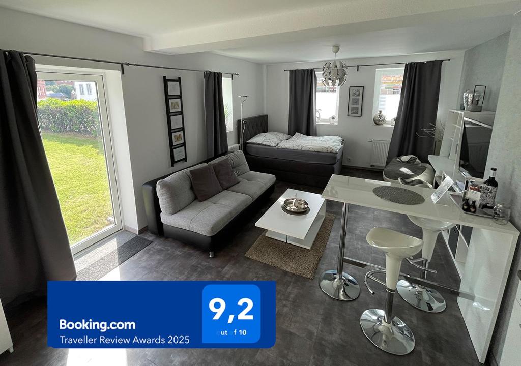 Et tv og/eller underholdning på W1 - Kontaktloser 24h CHECK IN, W-LAN, Netflix, Parkplatz, Küche, Boxspring-Bett