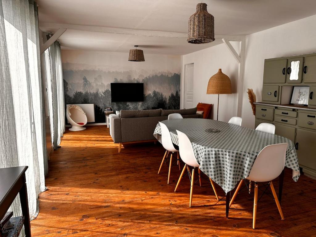 Et tv og/eller underholdning på Maison familiale Blois-Chambord