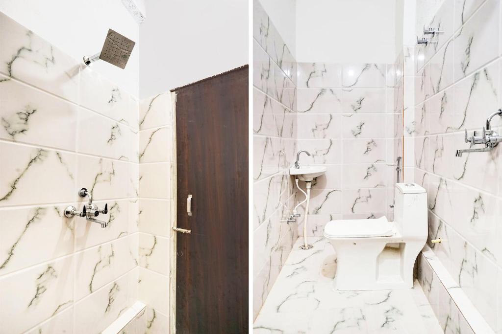 Ένα μπάνιο στο Collection O Ak Hotels