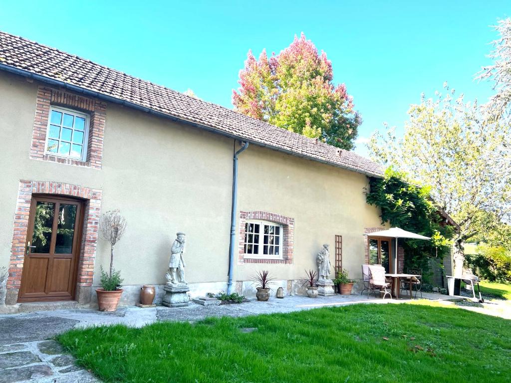 Bygningen som feriehuset ligger i